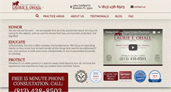Desktop Screenshot of ohalllaw.com